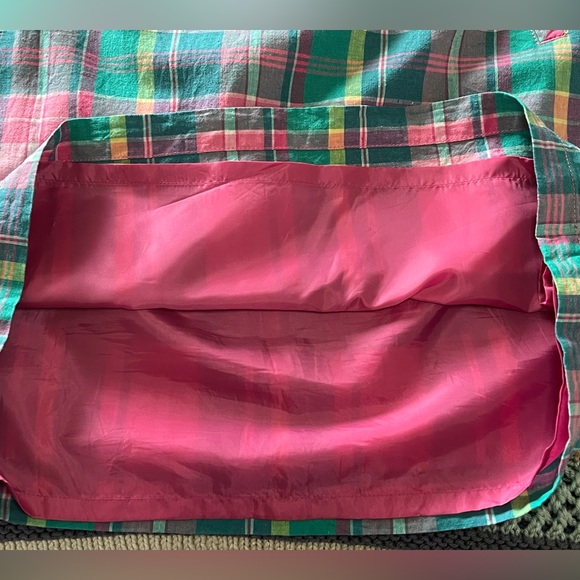 Talbots light plaid skirt, Size 10 - Picture 2 of 7